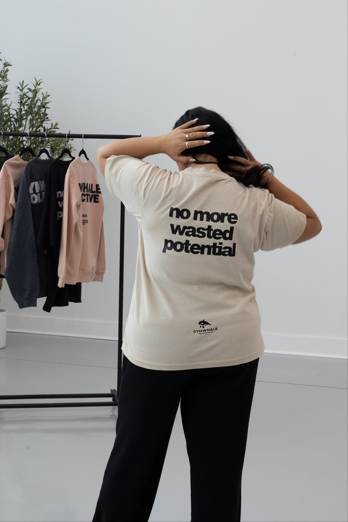 The Potential Tee — Cream
